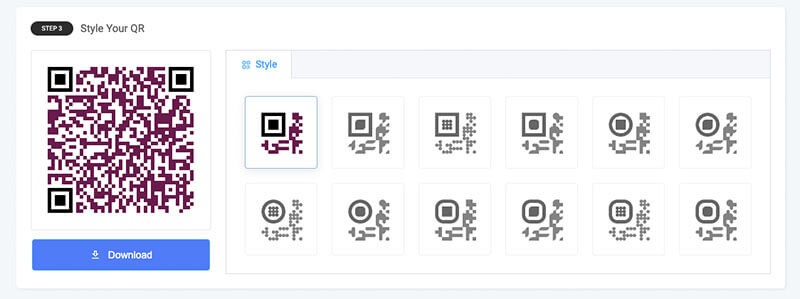 Preview and Generate the QR Code