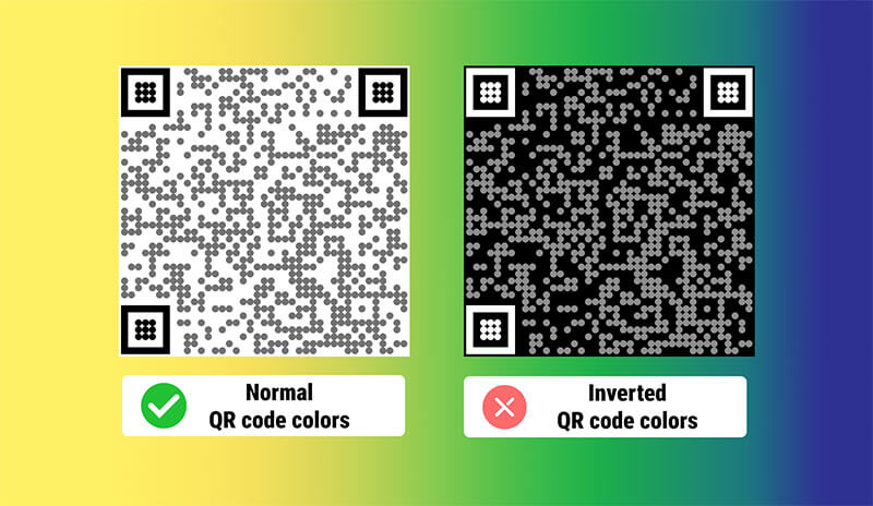 QR Code Color Inversion
