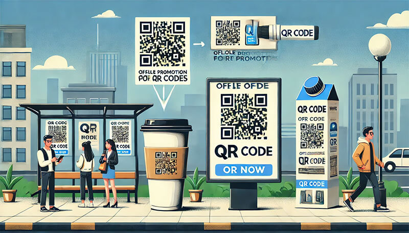 QR Codes For Offline Promotion