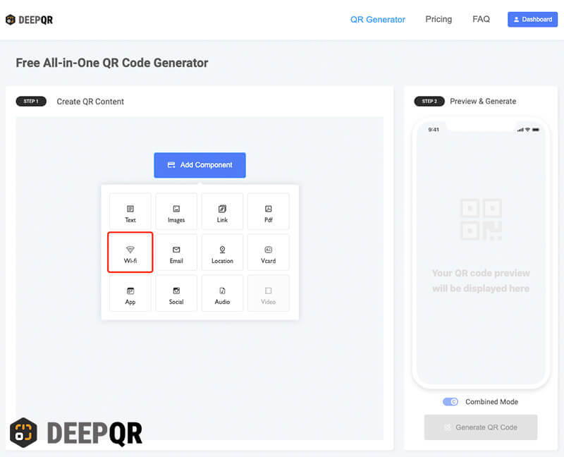 Add Wifi Component